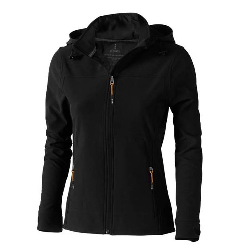 ELEVATE LANGLEY LADIES SOFTSHELL JACKET čierna L ELEVATE LANGLEY LADIES SOFTSHELL JACKET čierna L